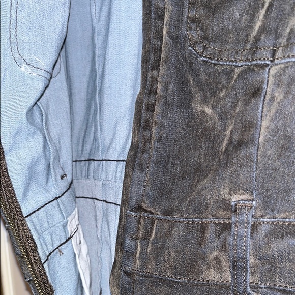 Vintage Olive Green Short-Sleeve Jumpsuit (NWT) - Picture 3 of 6